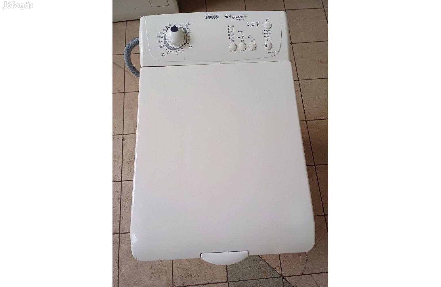 Felújított Zanussi Zwq5100 Felültöltős Mosógép [Hfv730] 3-6 hó garival